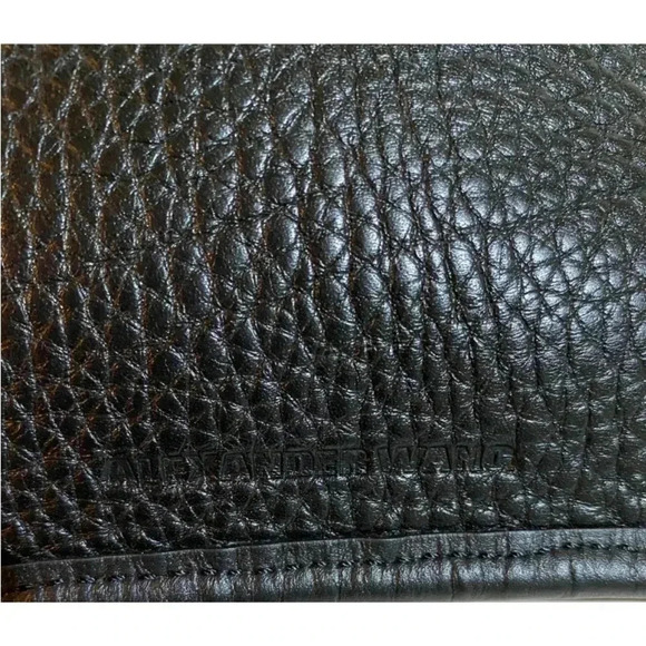 Alexander wang black pebbled leather satchel handbag - Picture 8 of 11